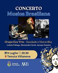 Saudade e maravilha, concerto dell'exu' trio